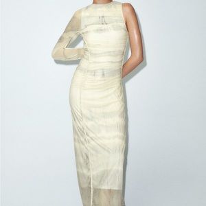 Zara ivory dress